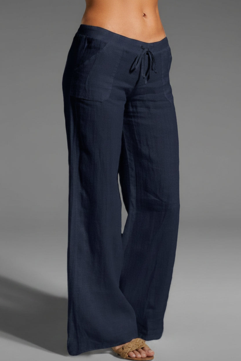 Inés | Pantalón Fluido de Pierna Ancha