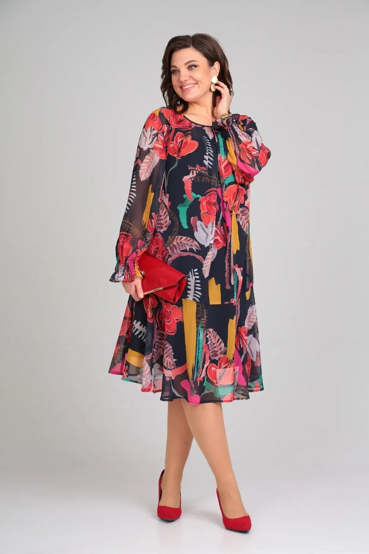 Florida | Elegante vestido de flores