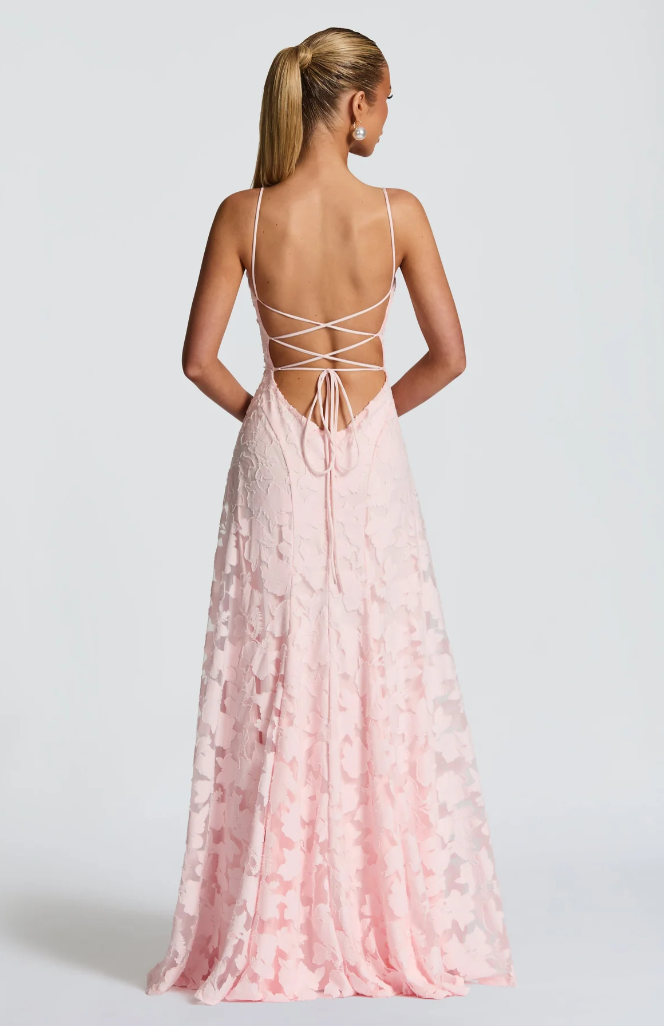 Mabel | Vestido maxi elegante de encaje