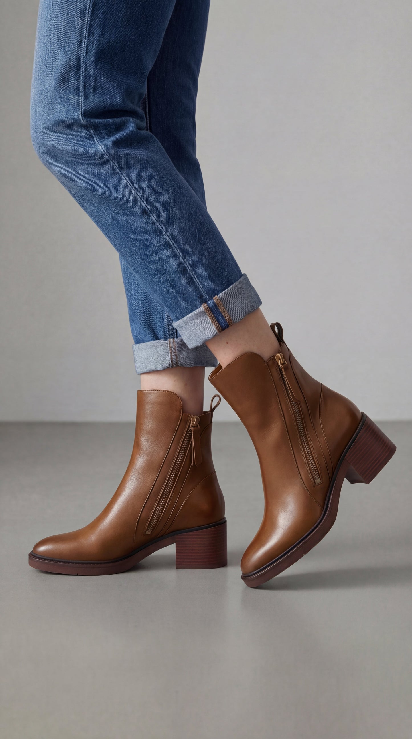 Valeria | Botas con tacón cómodo
