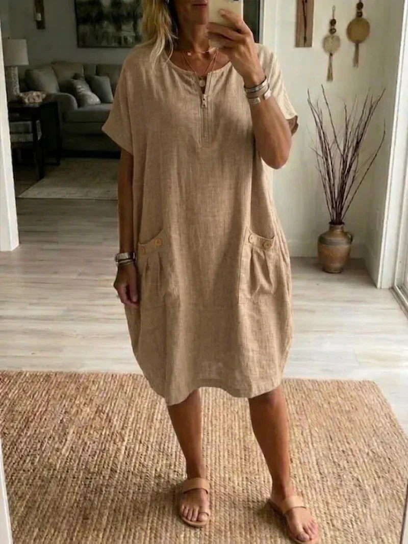 Elena | Vestido con cremallera