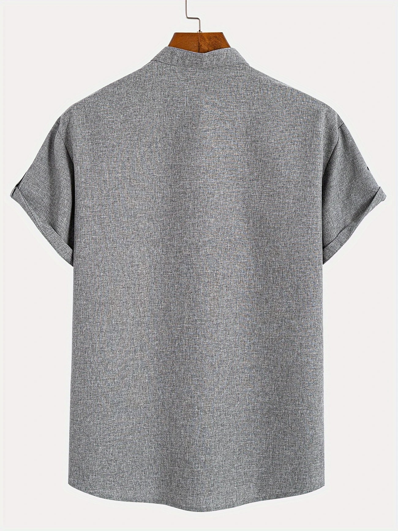Jesús | Camisa Elegante Cuello Mao