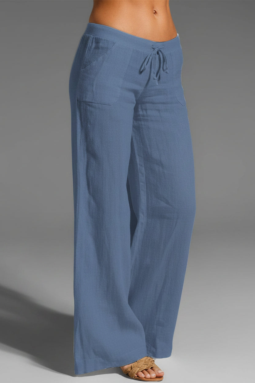 Inés | Wide-Leg Flowy Pants