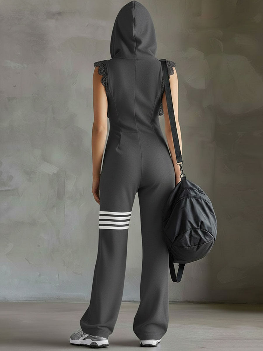 Retro jumpsuit set