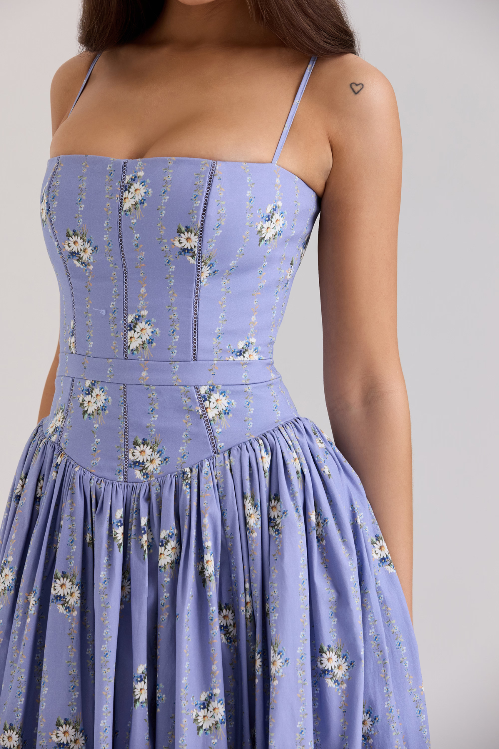 Estrella | Floral midi dress