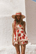 mini floral jumpsuit