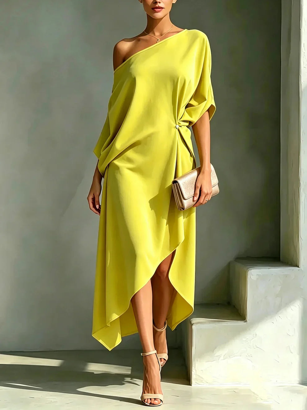 Valentina | Vestido asimétrico