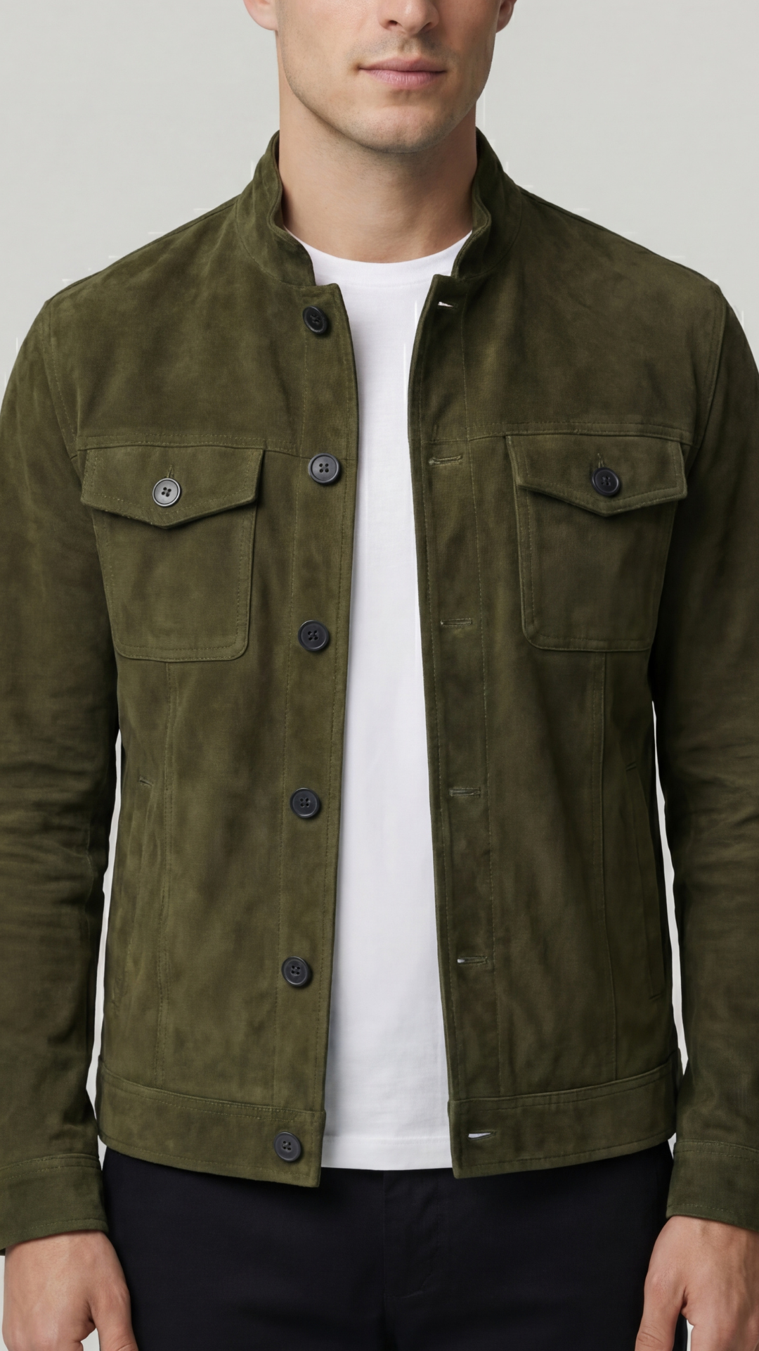 Miguel | Suede overshirt