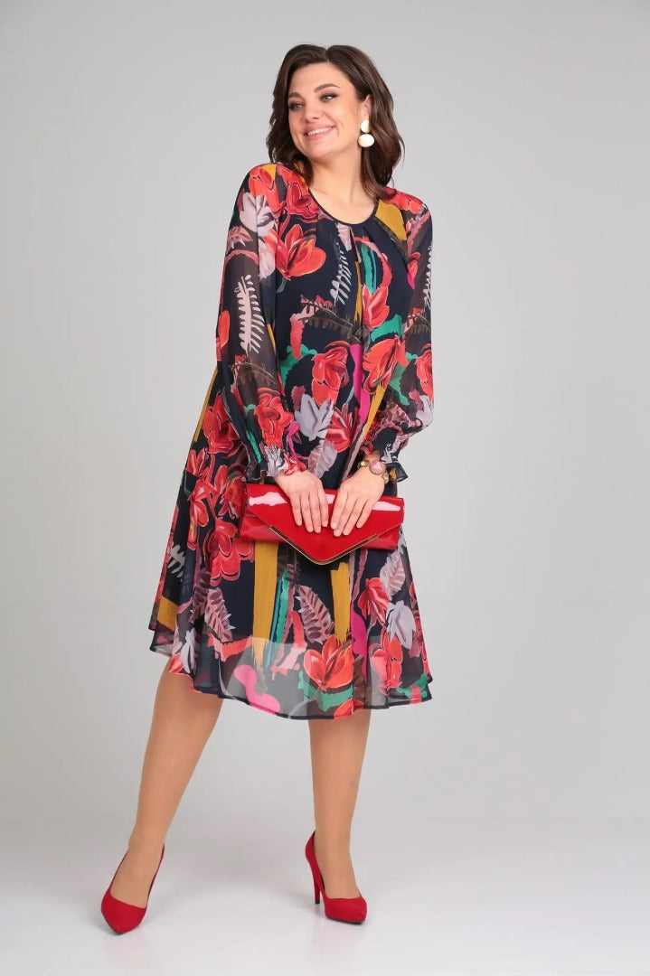 Florida | Elegante vestido de flores