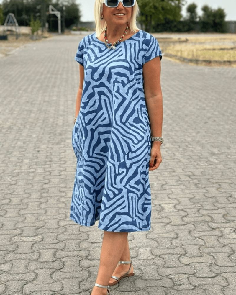 Lola | Round neck summer dress