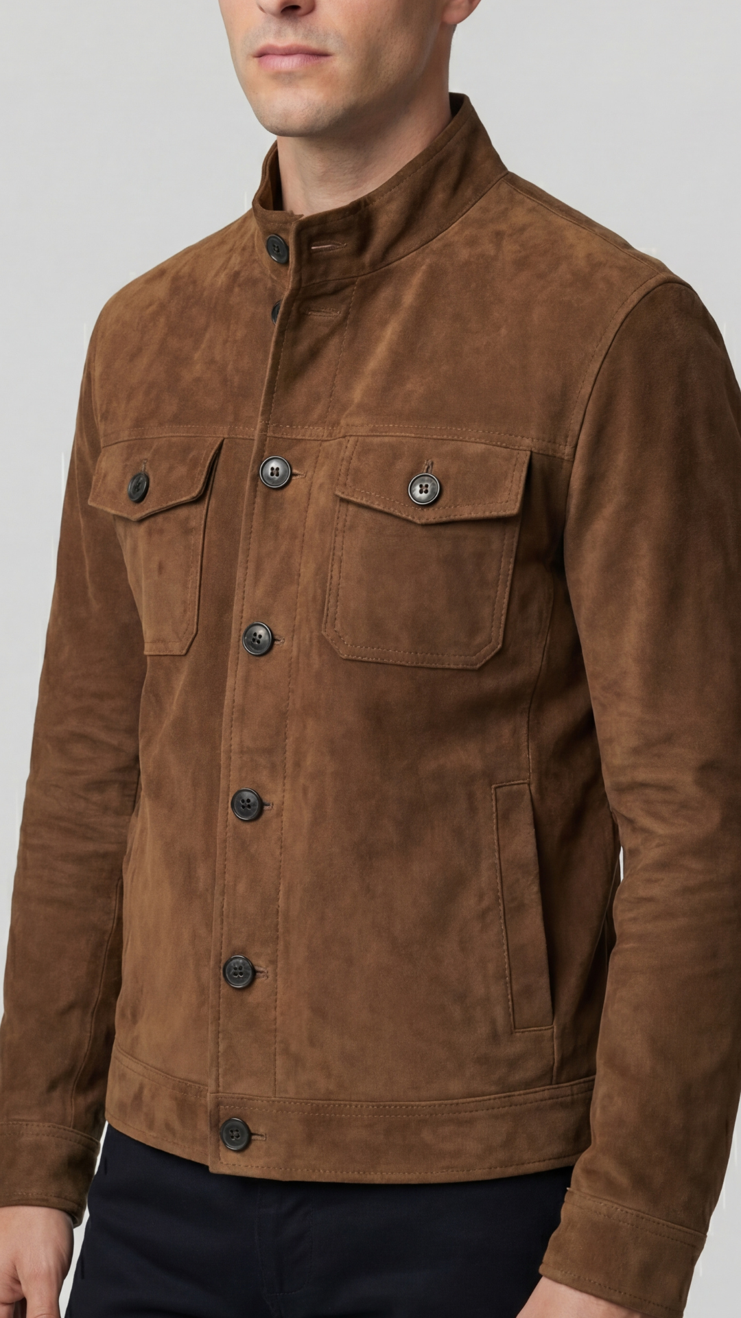 Miguel | Suede overshirt