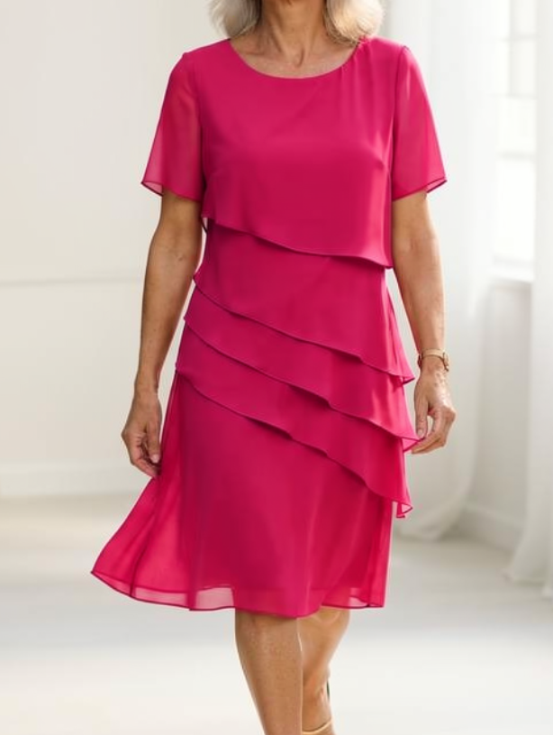 Julieta | Vestido elegante y vaporoso con volantes