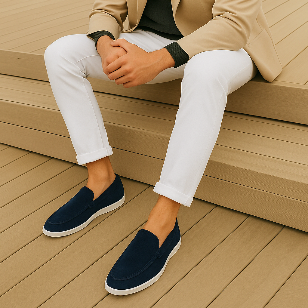 Lusso | Elegant Suede Loafers