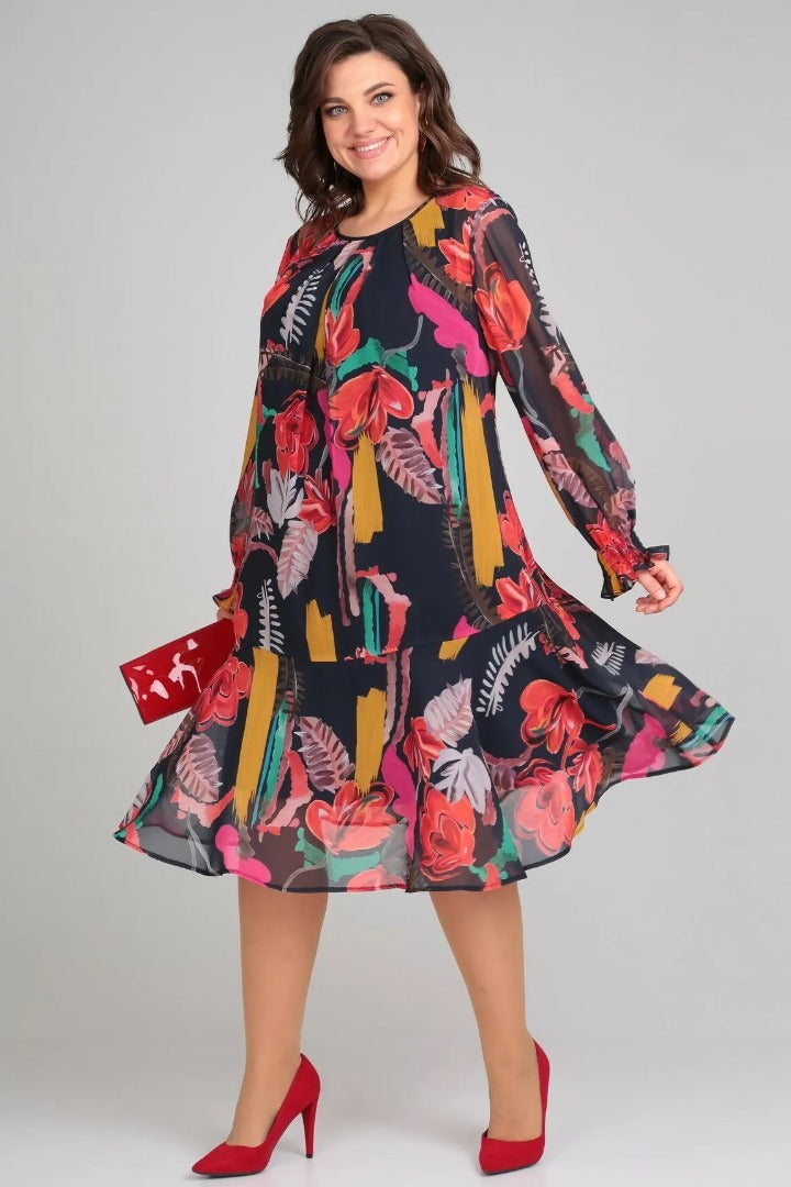 Florida | Elegante vestido de flores