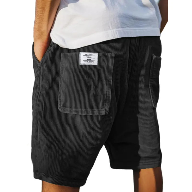 Victor | Pantalón Corto Elegante de Pana