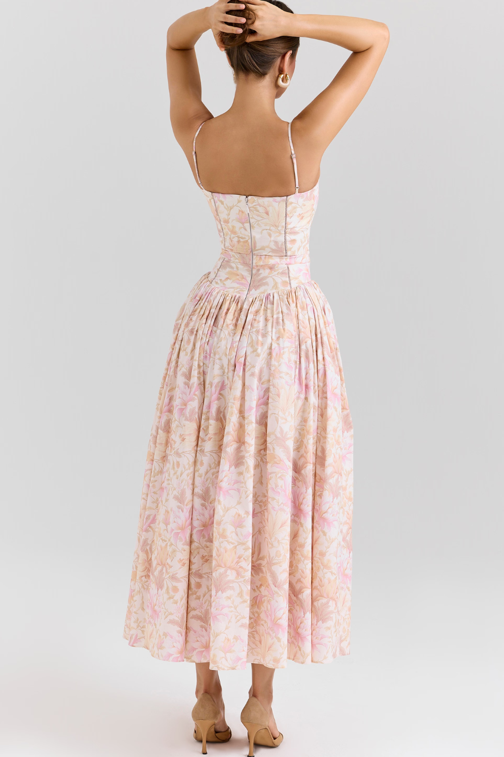 Estrella | Floral midi dress