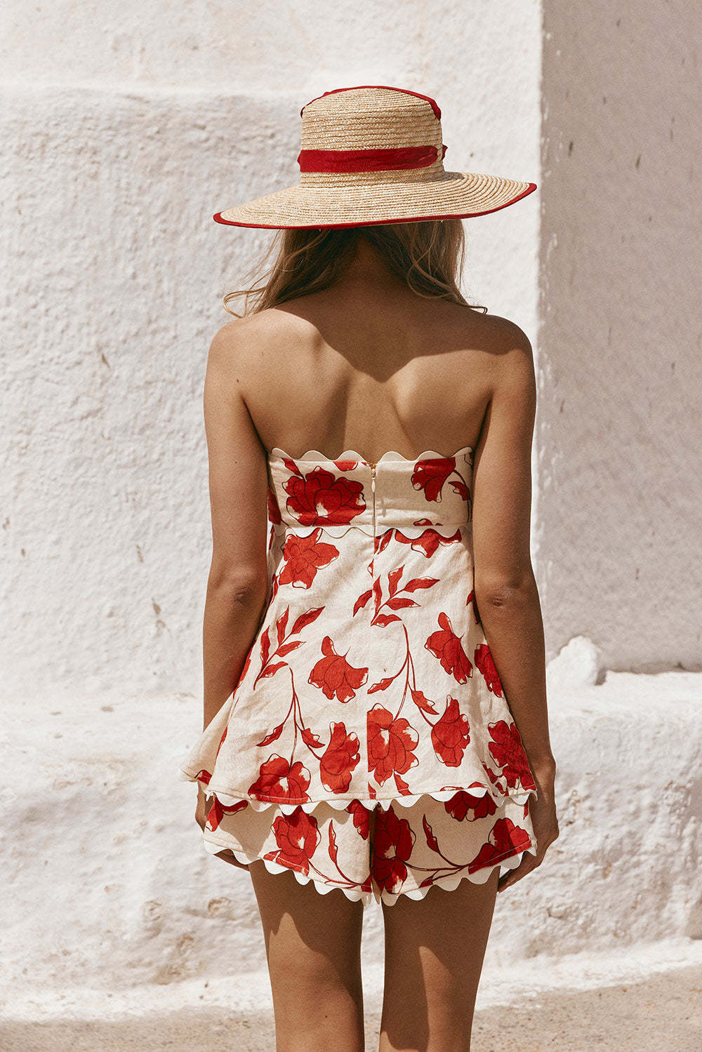 mini floral jumpsuit