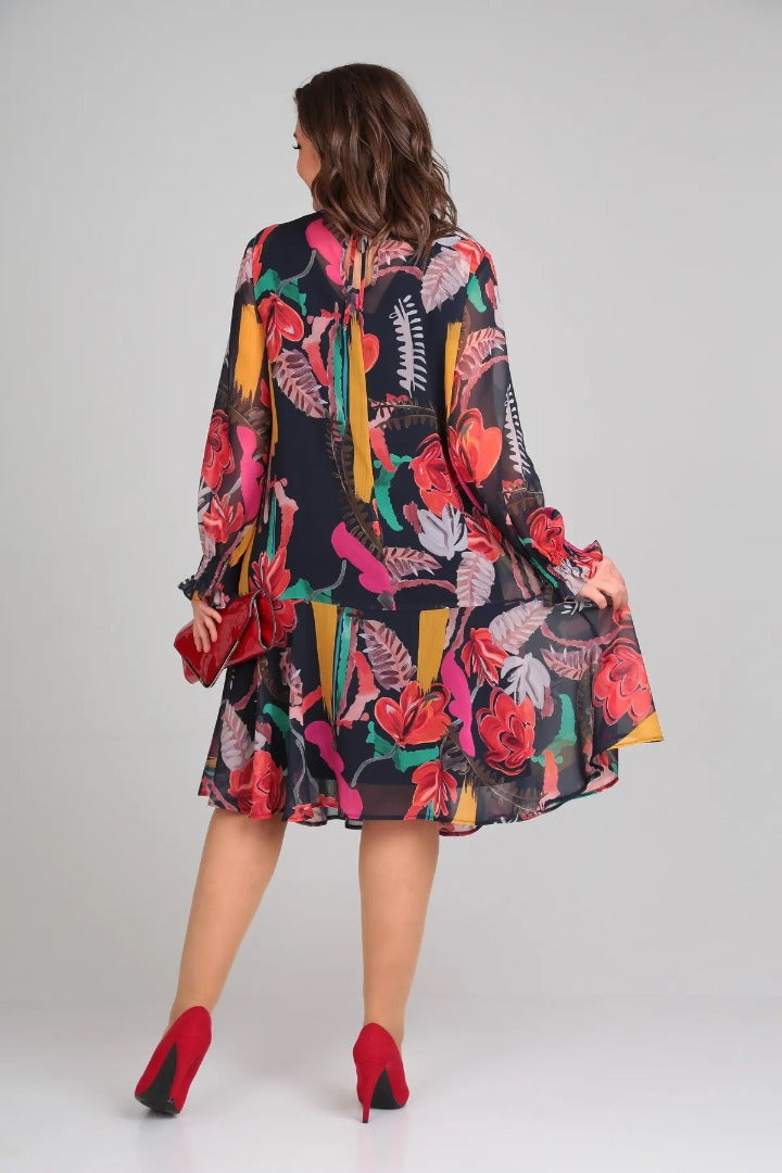 Florida | Elegante vestido de flores