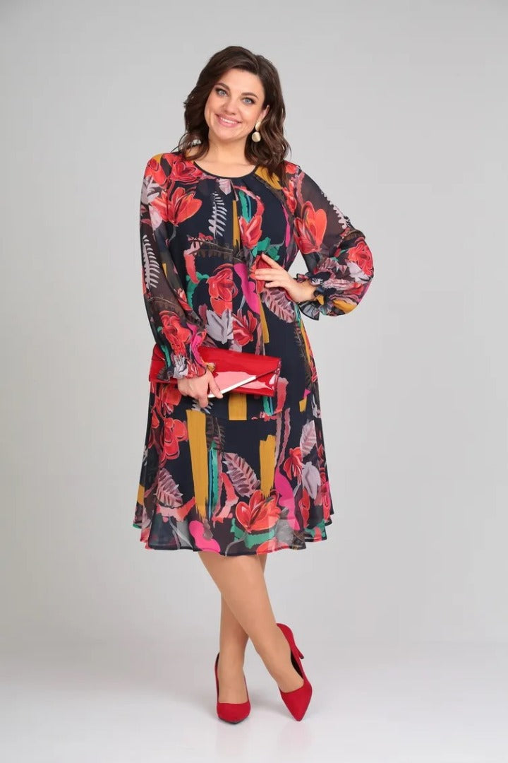 Florida | Elegante vestido de flores
