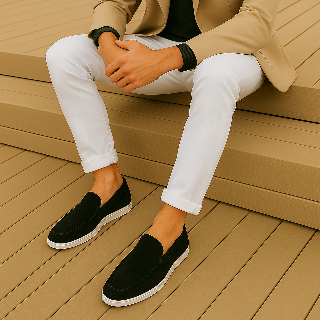 Lusso | Elegant Suede Loafers