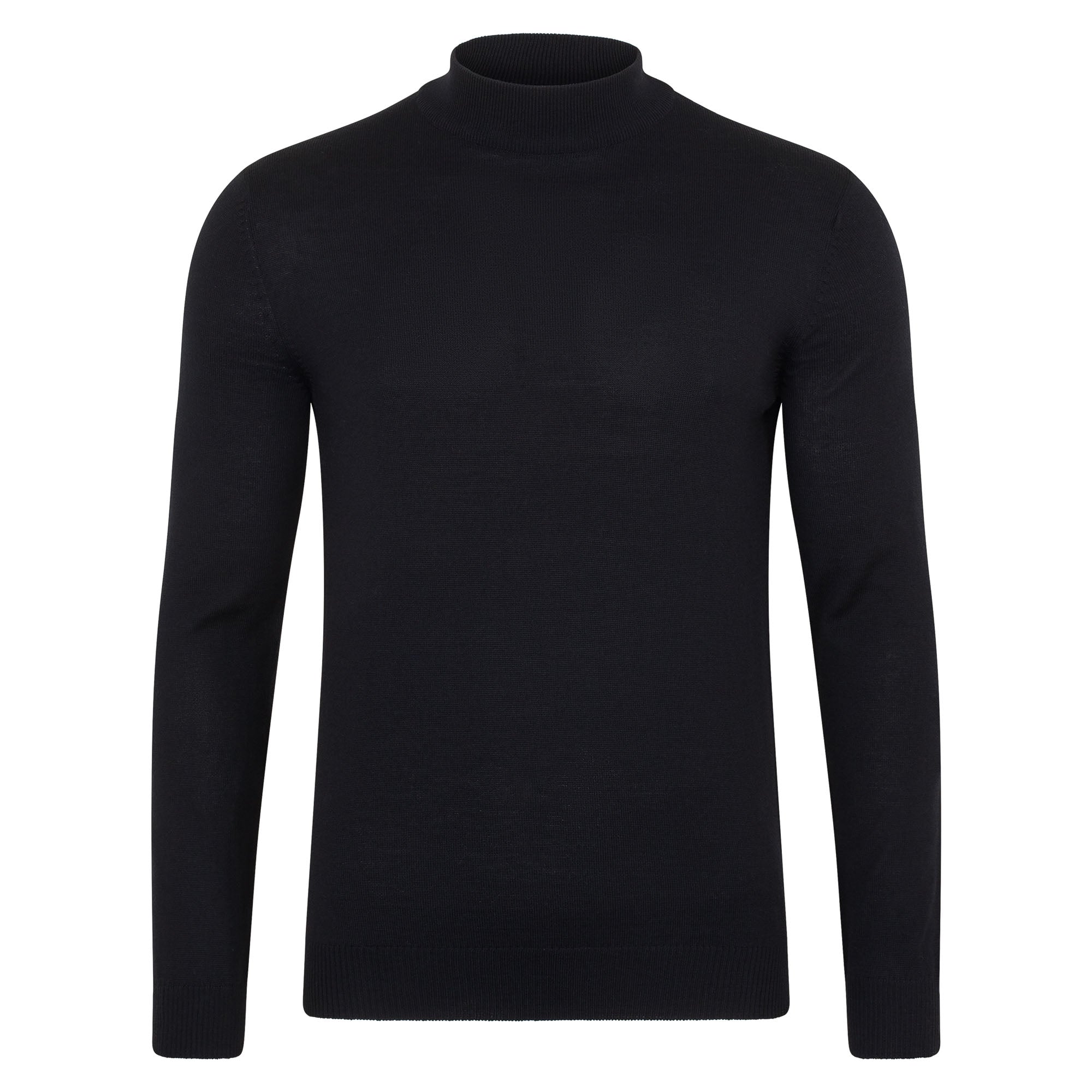 Andrés | Men's extra-fine merino wool mock neck sweater