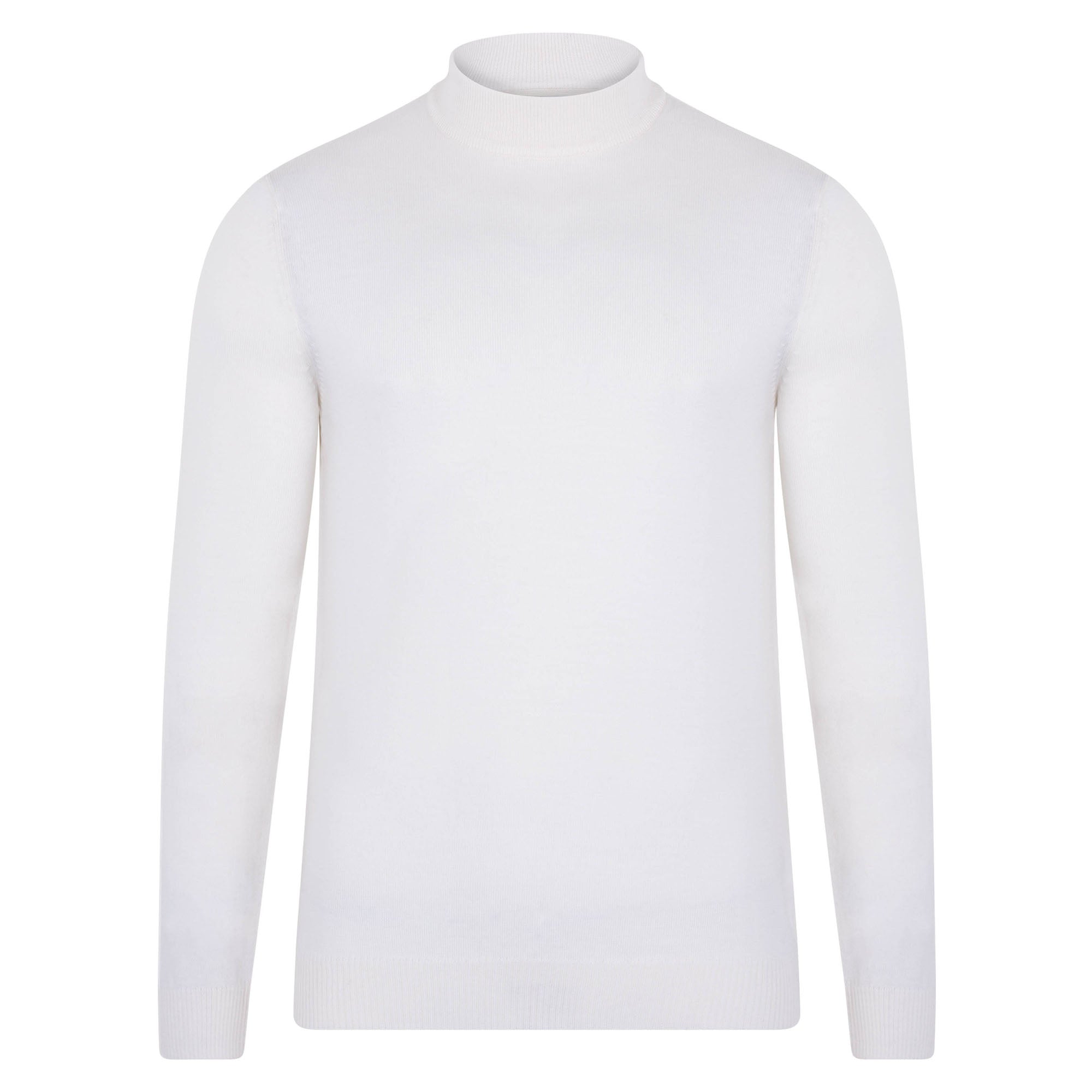 Andrés | Men's extra-fine merino wool mock neck sweater