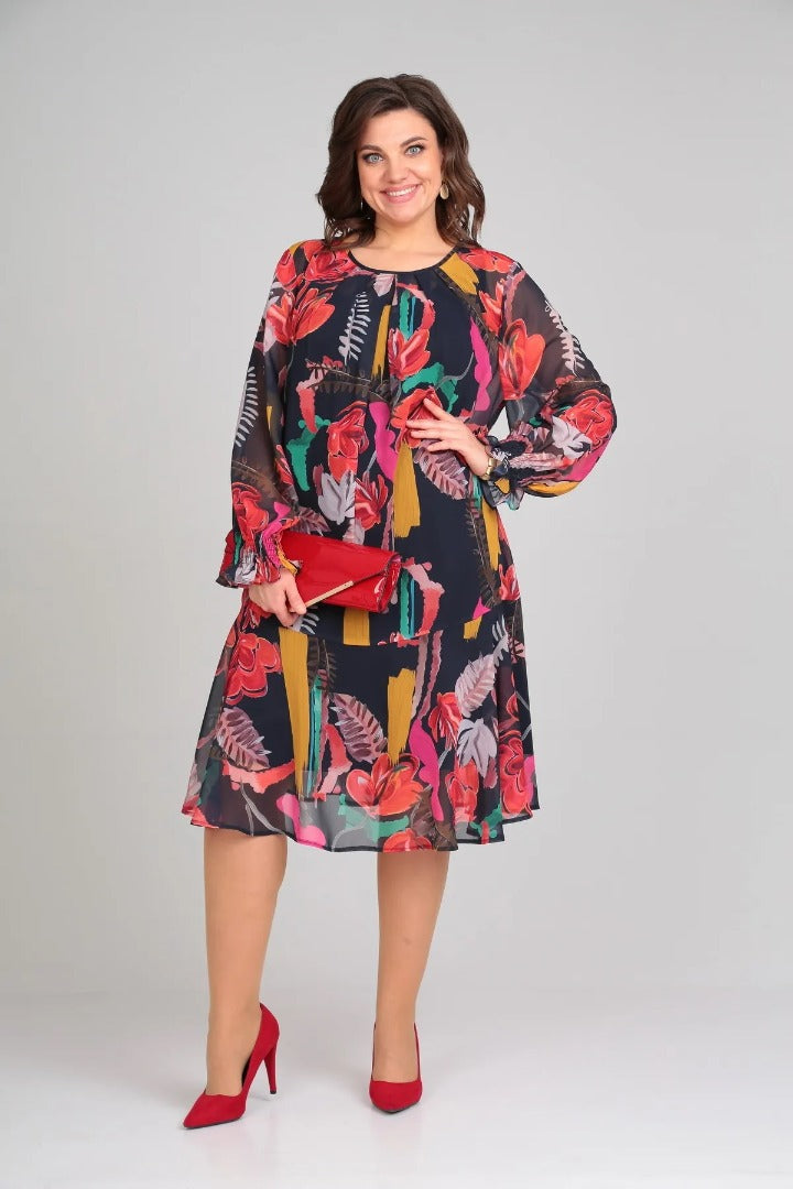 Florida | Elegante vestido de flores