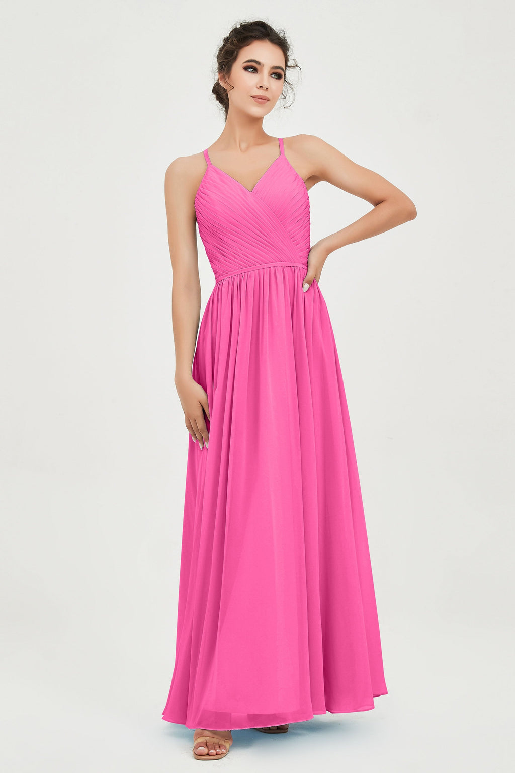 Naia | Lightweight Halter Maxi Dress
