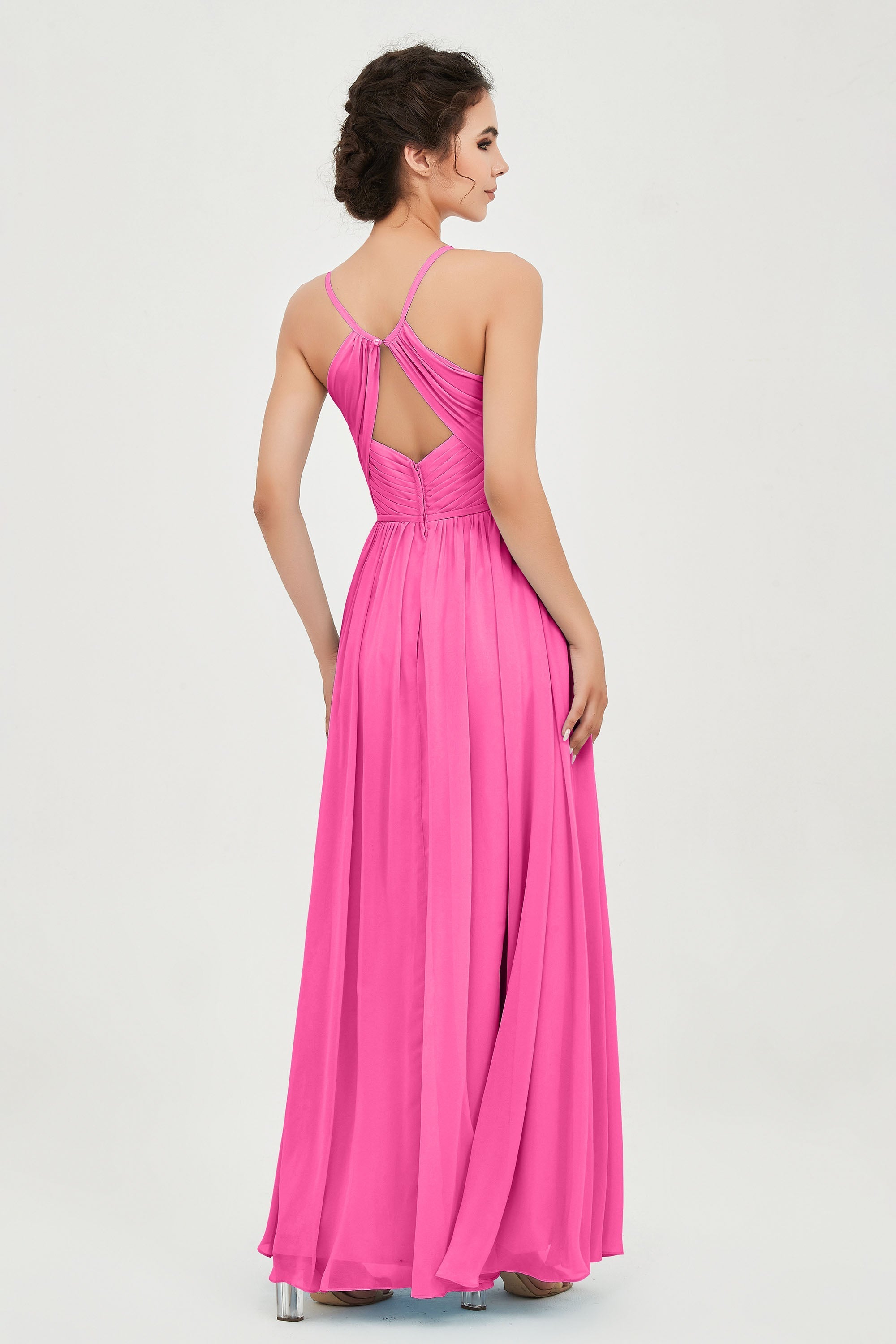 Naia | Lightweight Halter Maxi Dress