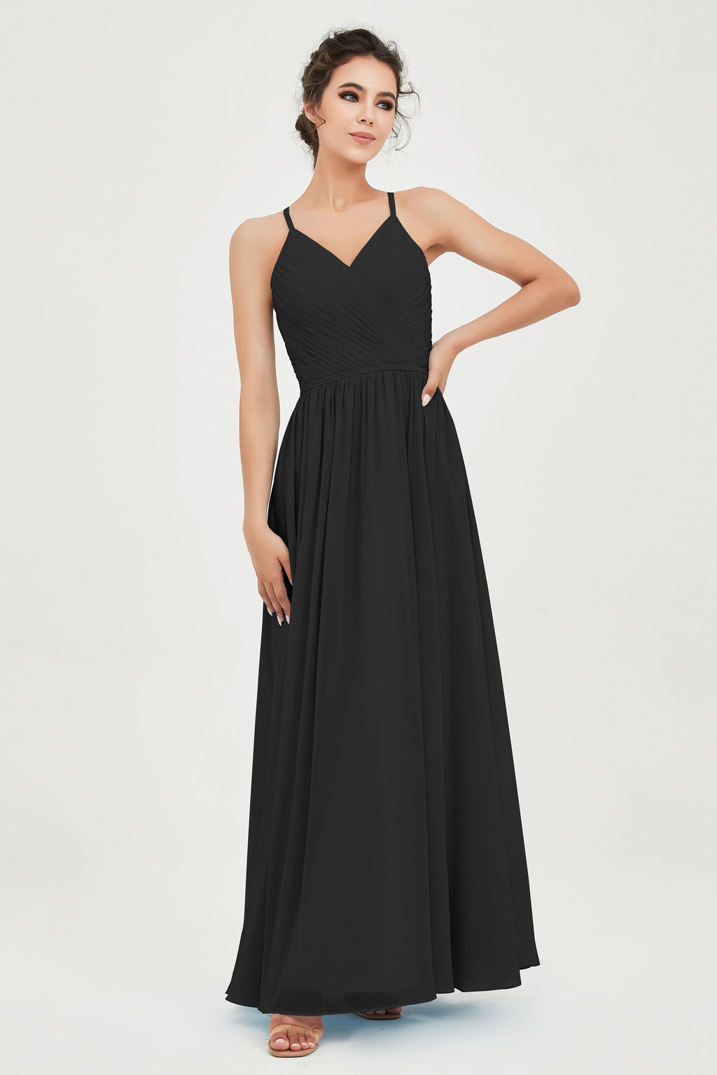 Naia | Lightweight Halter Maxi Dress