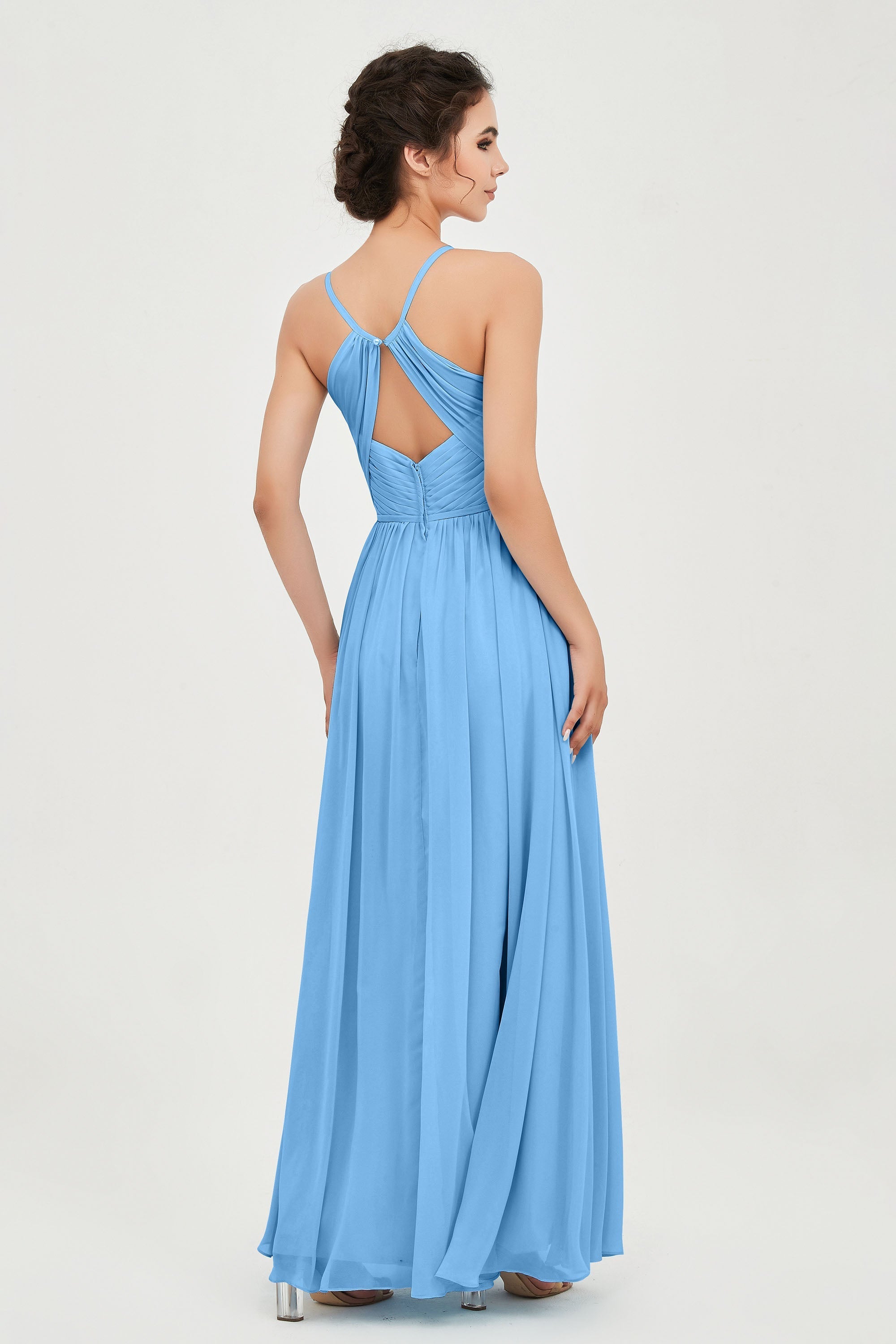 Naia | Lightweight Halter Maxi Dress