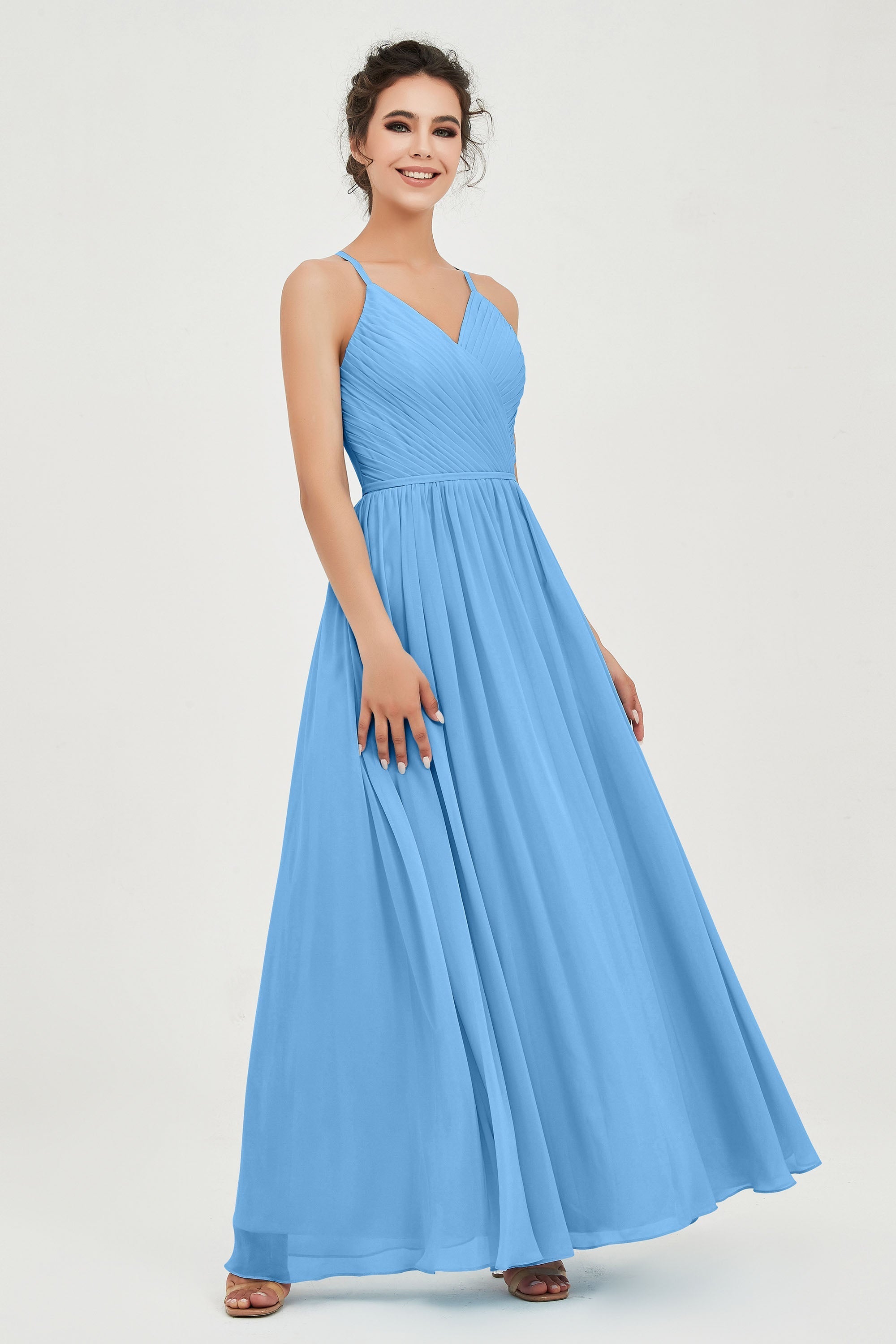 Naia | Lightweight Halter Maxi Dress