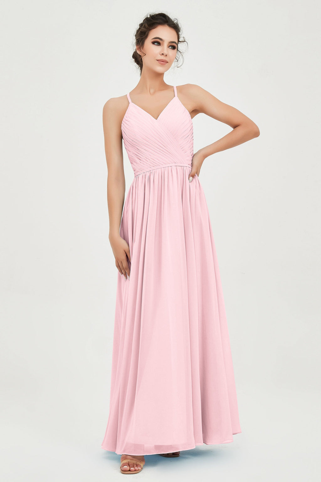 Naia | Lightweight Halter Maxi Dress
