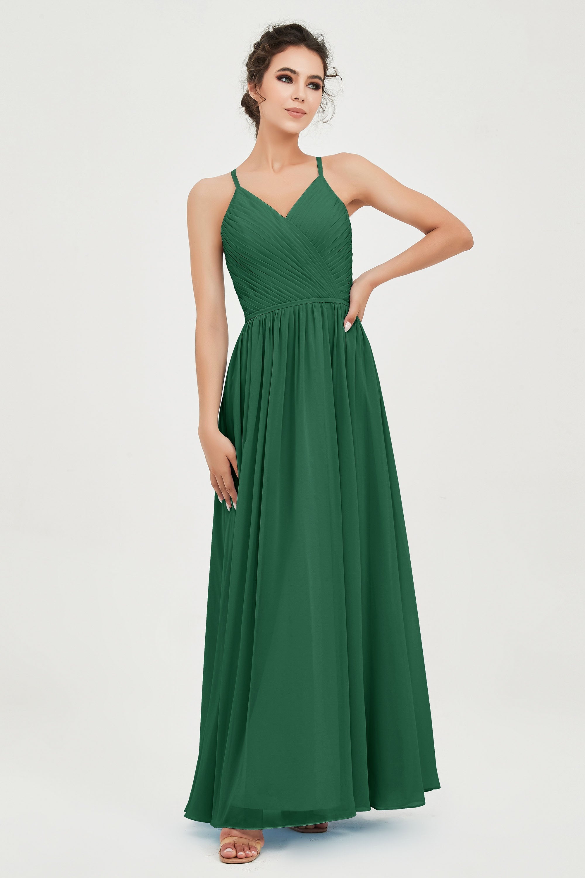 Naia | Lightweight Halter Maxi Dress