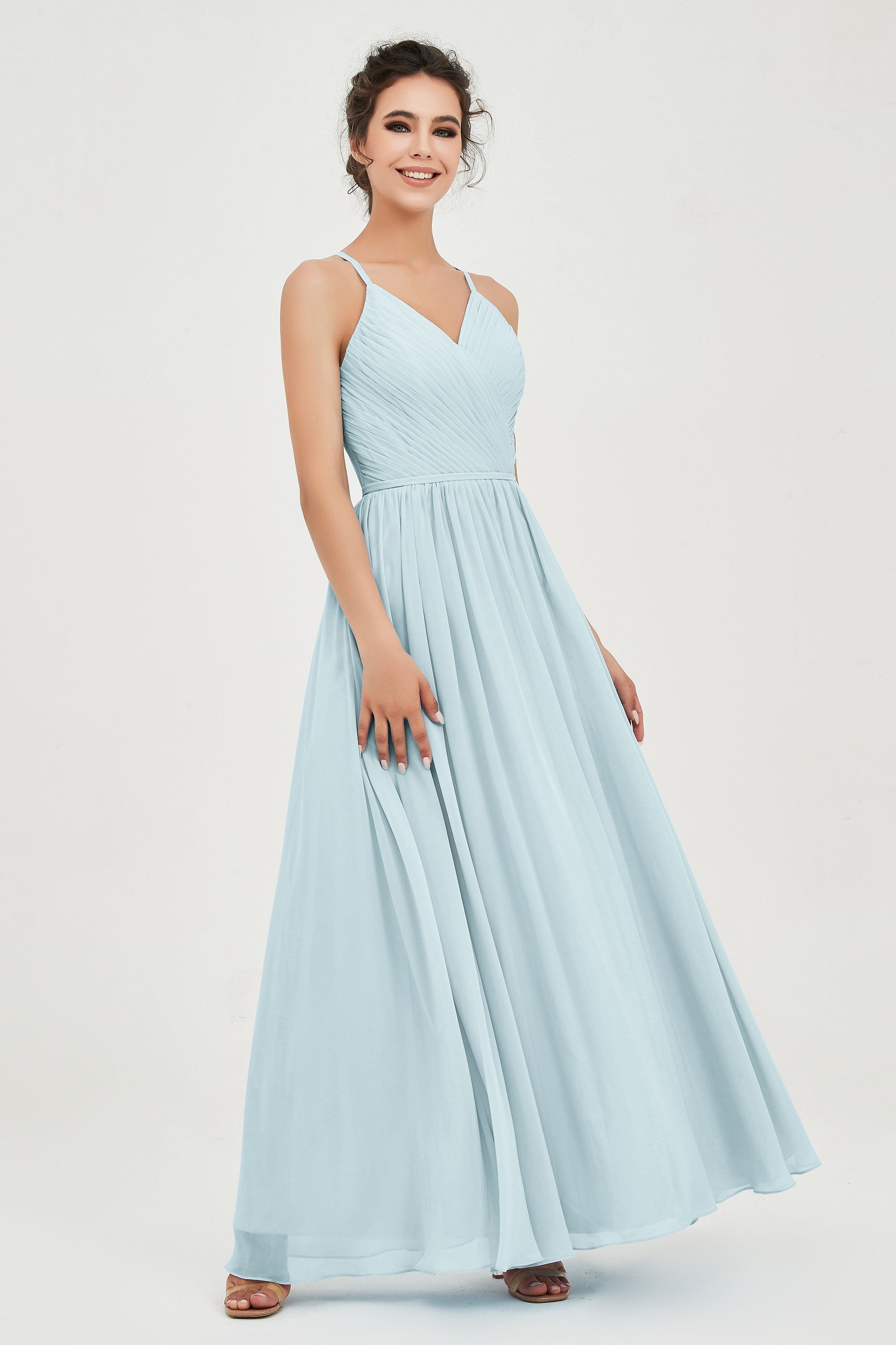 Naia | Lightweight Halter Maxi Dress