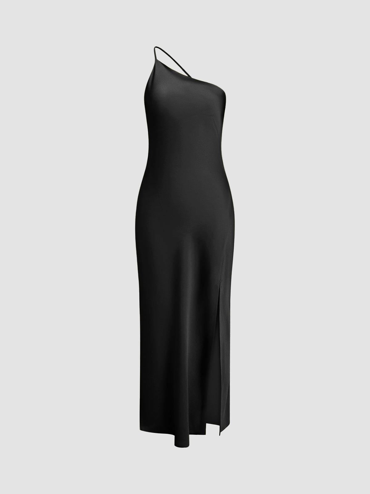 Fiora | Open Back Satin Maxi Dress