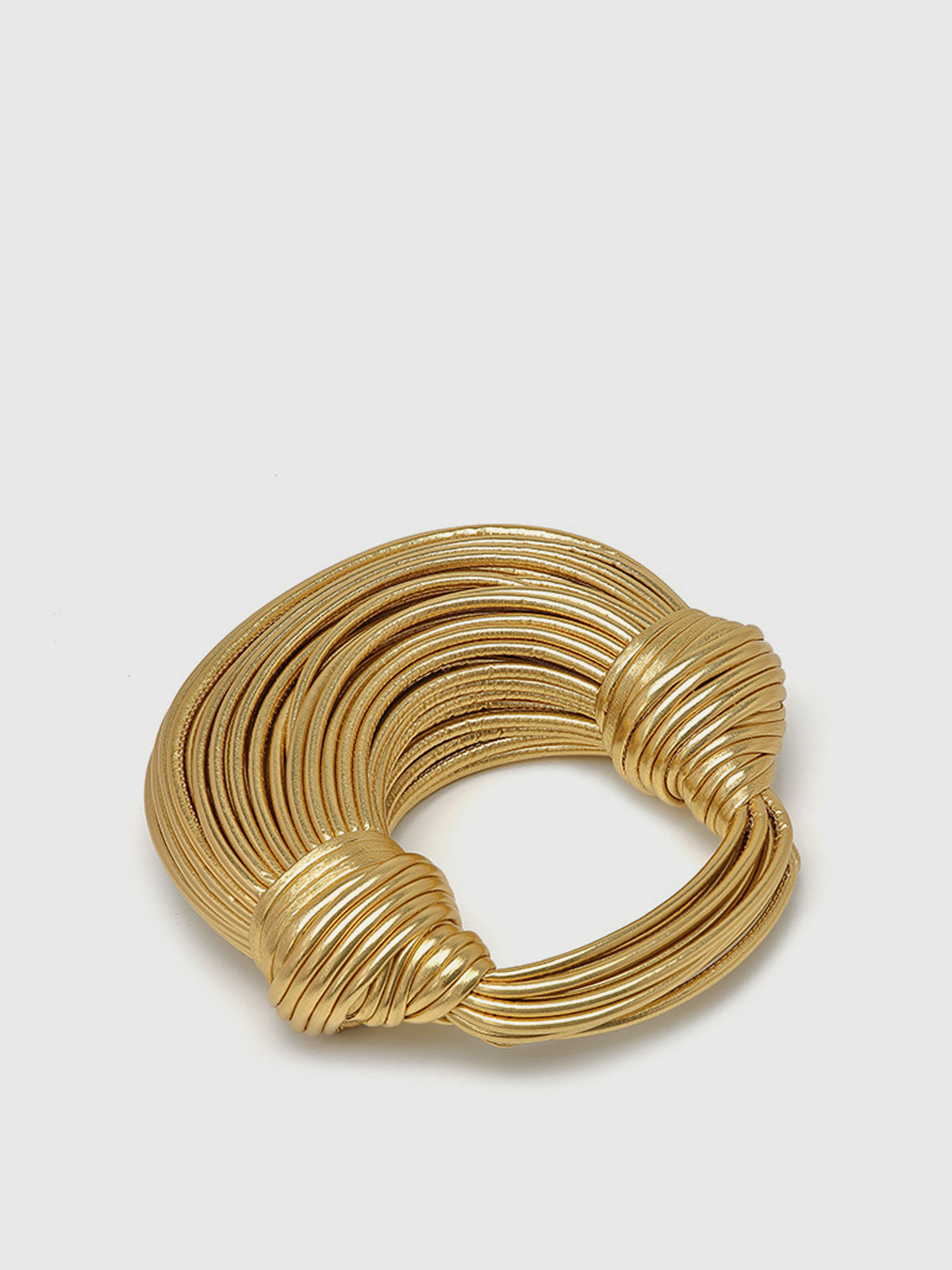 Colette | Braided Gold Hoop · Boutique Edition