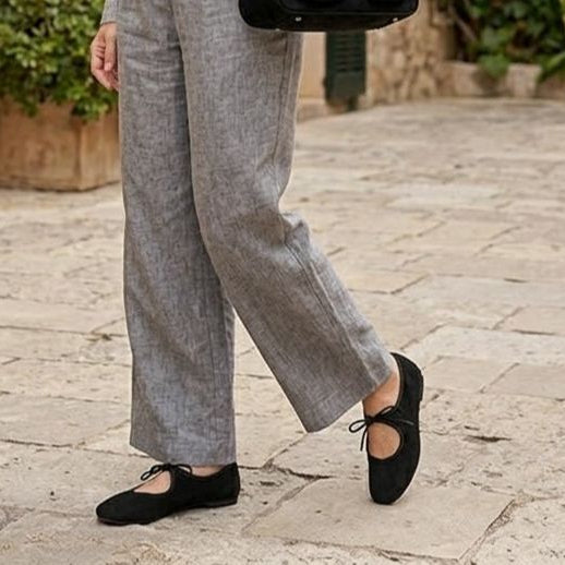 Lace Soft Comfort Ballerinas