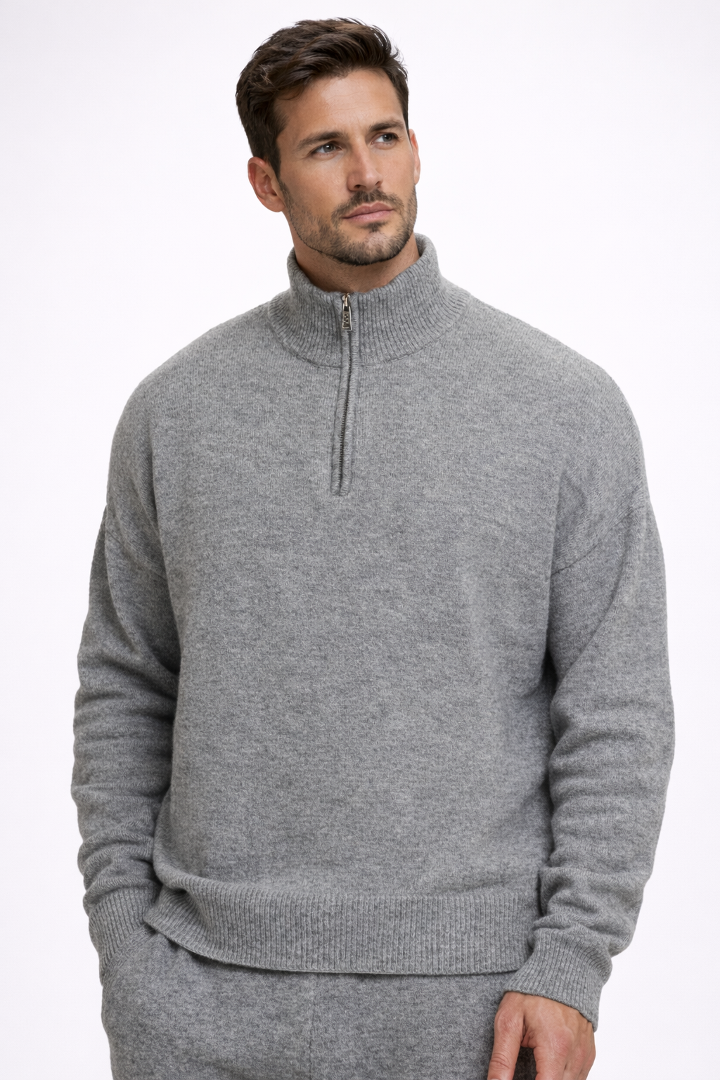 Roberto | Casual Zip-Up Sweater