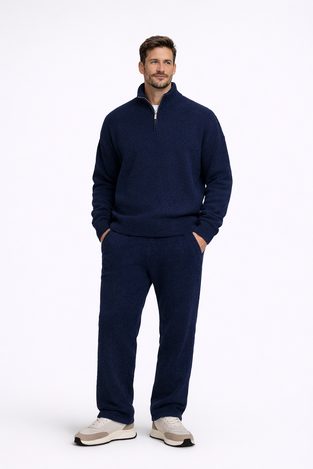 Roberto | Casual Zip-Up Sweater