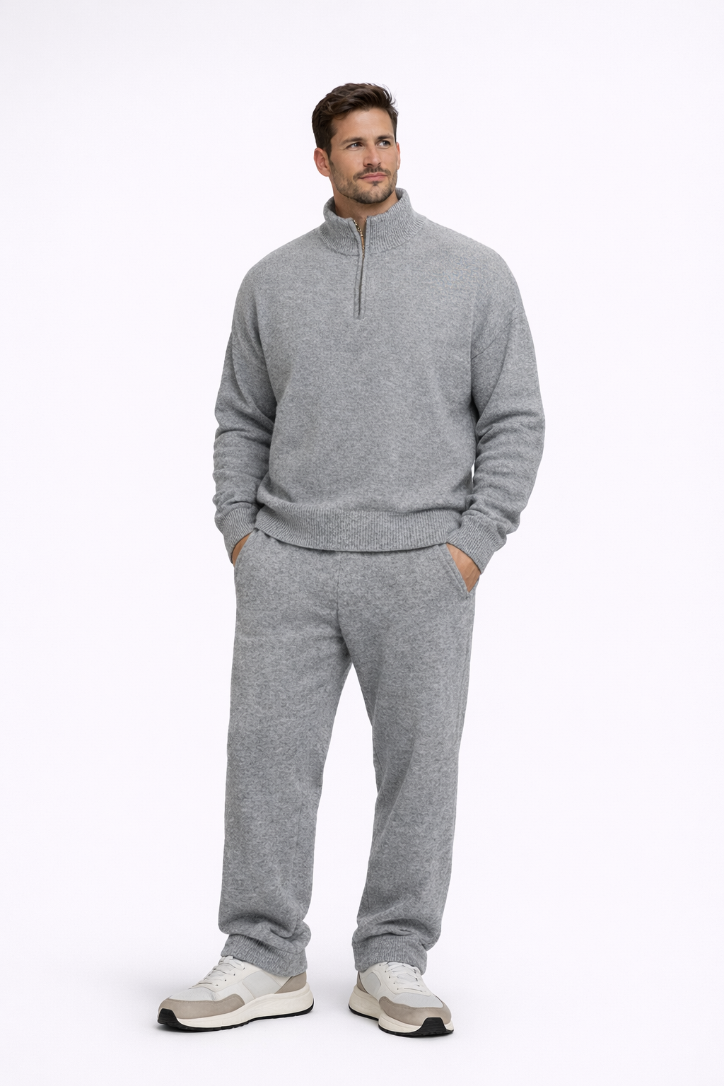 Roberto | Casual Zip-Up Sweater