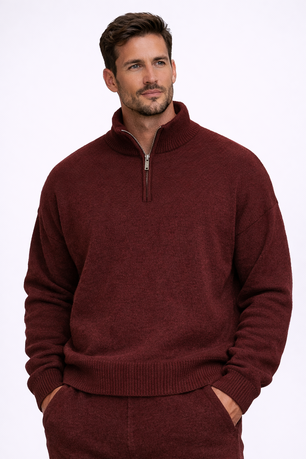 Roberto | Casual Zip-Up Sweater