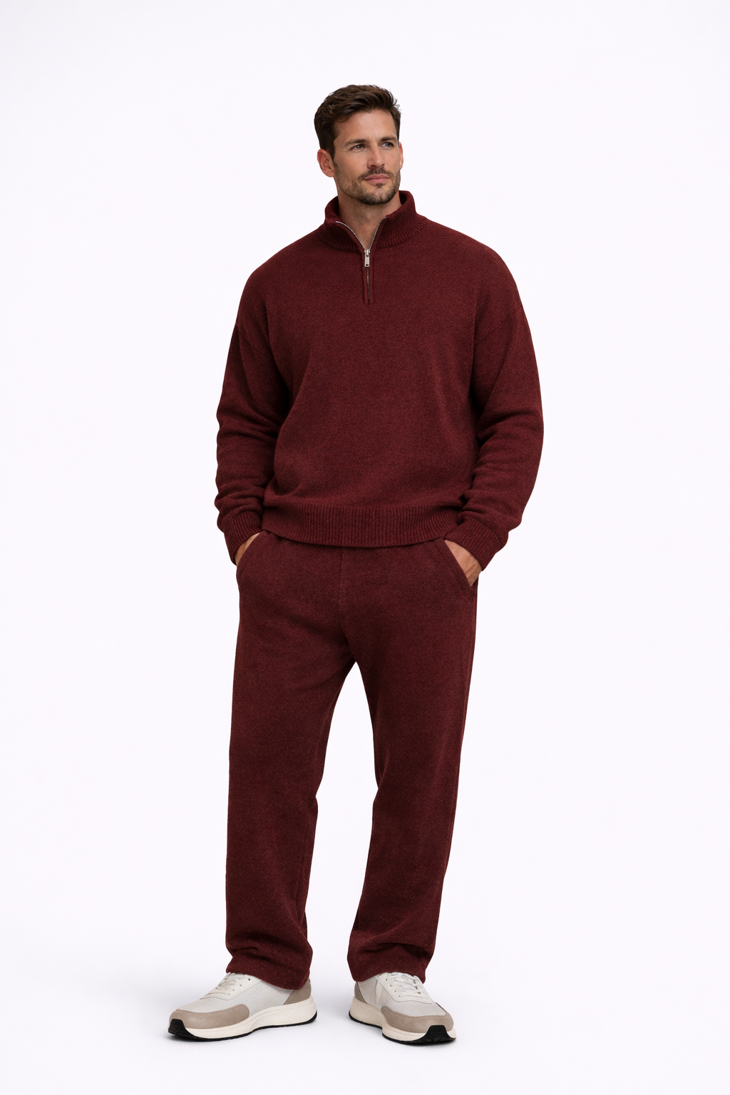 Roberto | Casual Zip-Up Sweater