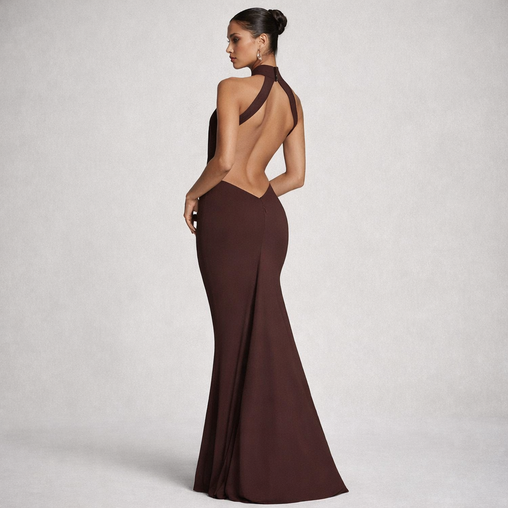 Altea Dress Infinite Back and Halter Neck