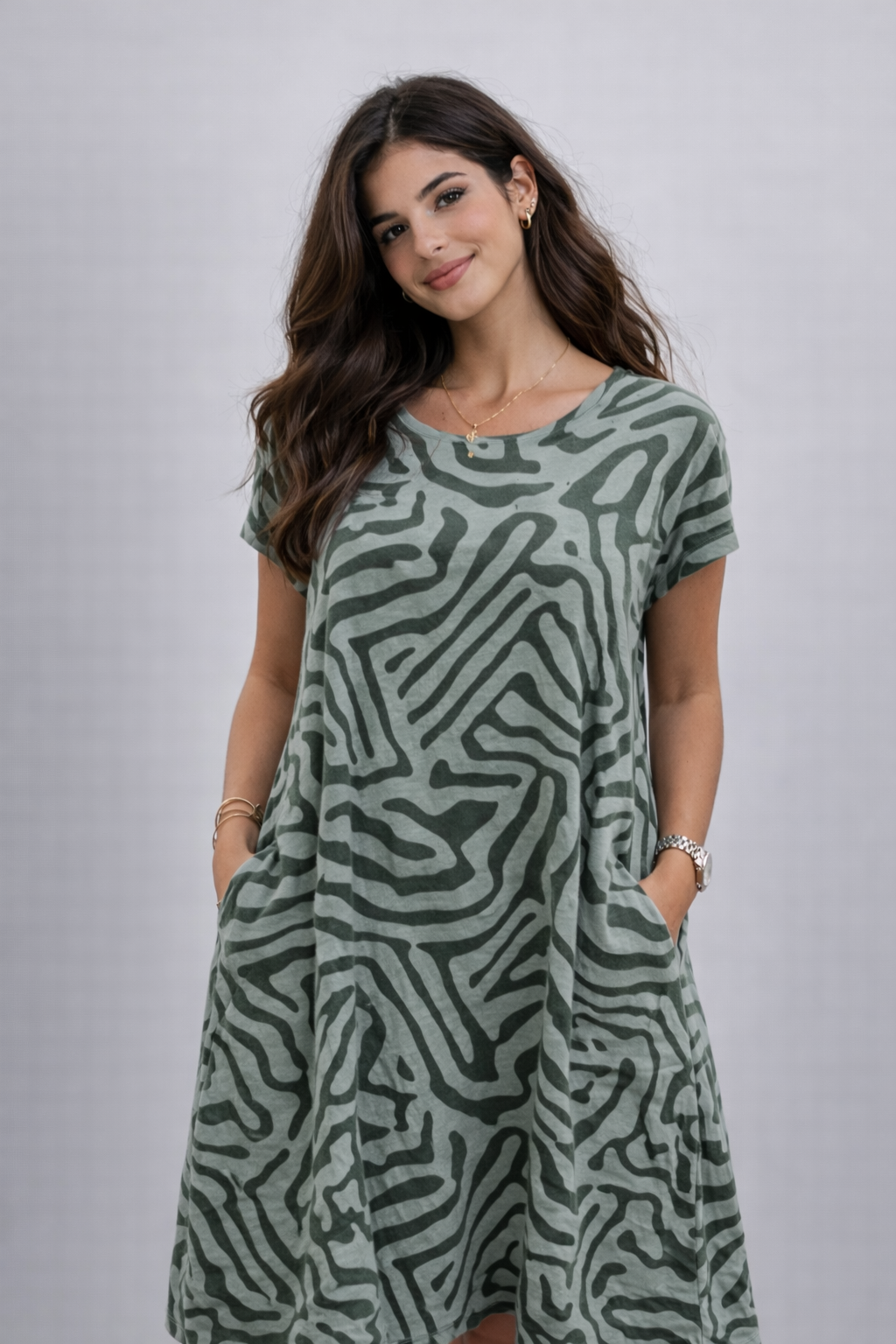 Lola | Round neck summer dress