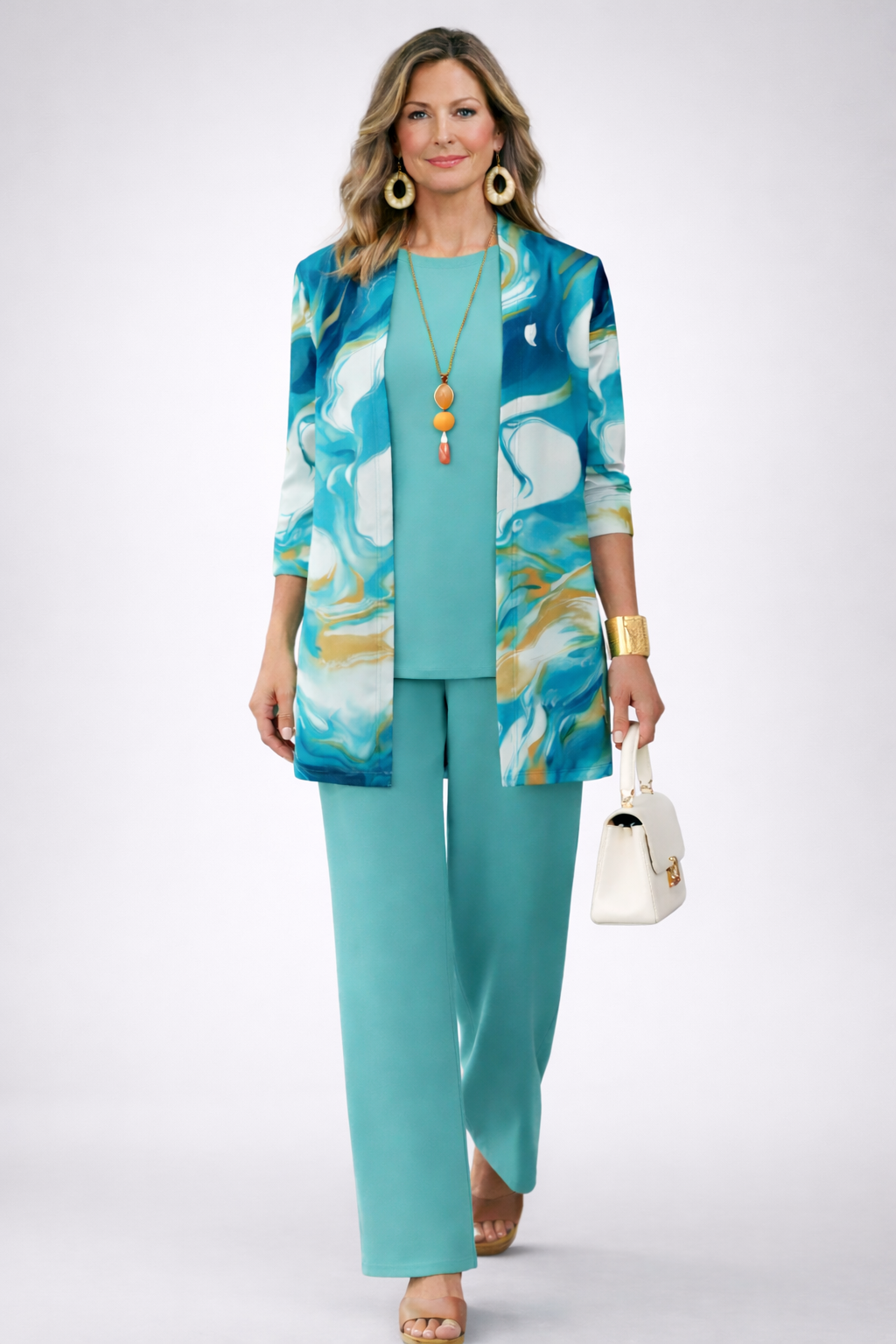 Len | Conjunto de Tres Piezas Elegante