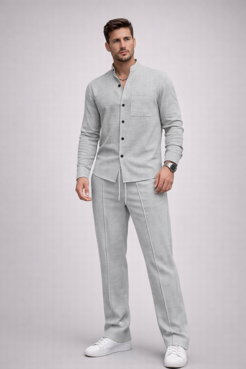 Héctor | Men's 2-Piece Waffle Set