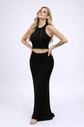 Georgina | Two-piece elegant knit set for women