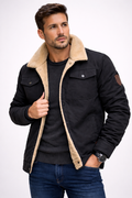 SION | Waterproof Bomber Jacket with Fleece Lining
