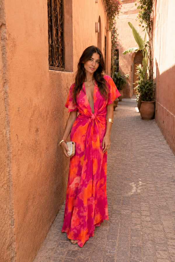 Vestido Brillo del Atardecer